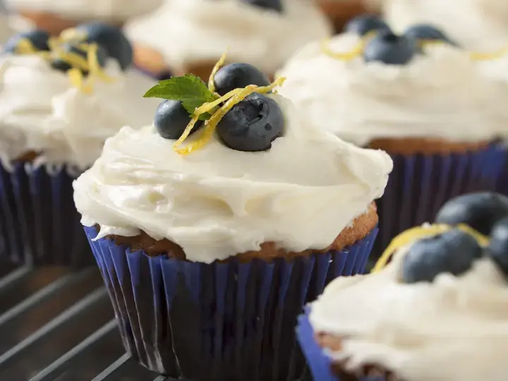 Lemon Blueberry Cupcakes