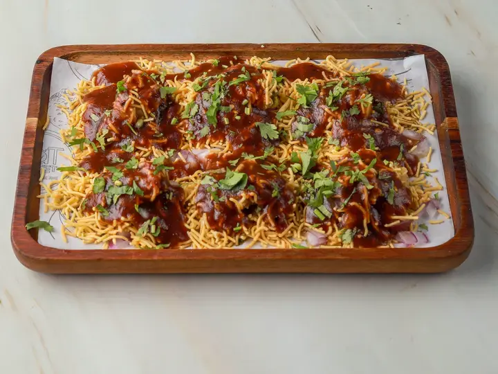 dahi sev puri chaat