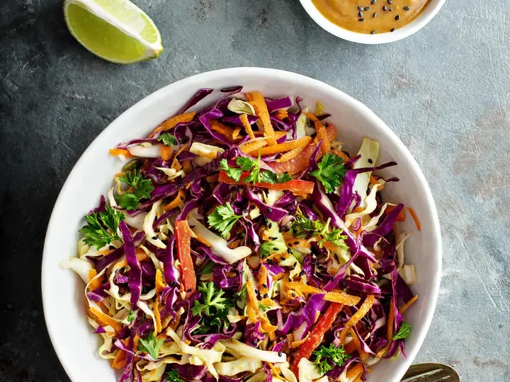 Crispy Thai Cabbage salad