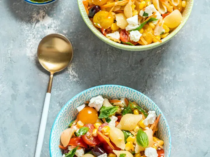 fruity pasta salad
