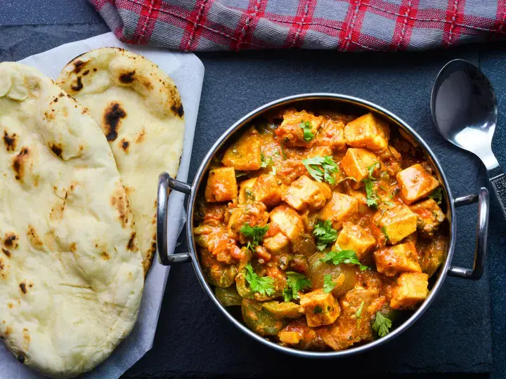 Spiced Cottage Cheese Dish