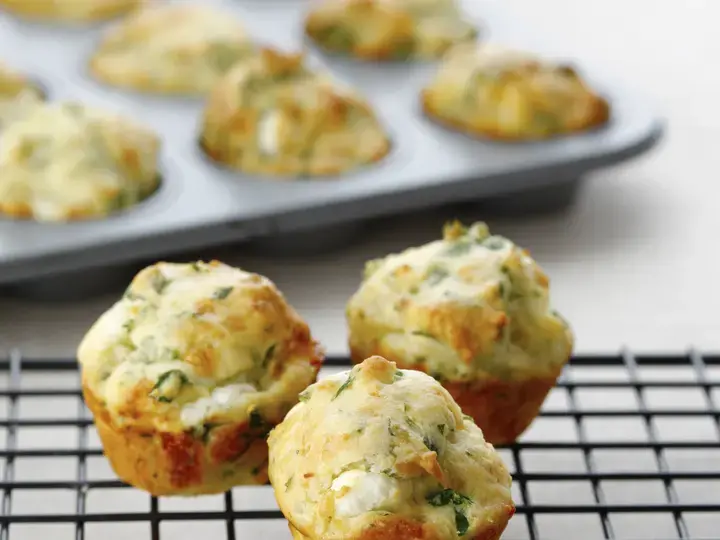 spinach and feta muffins
