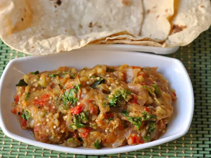 Eggplant Bharta Curry