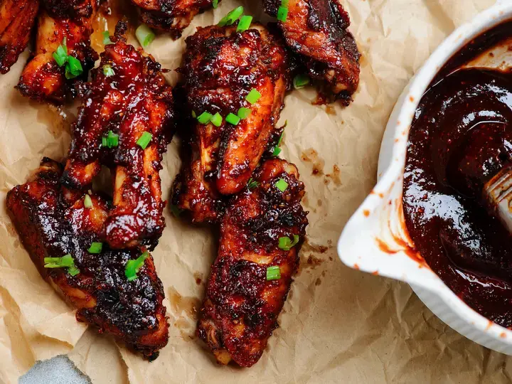 Honey BBQ wings