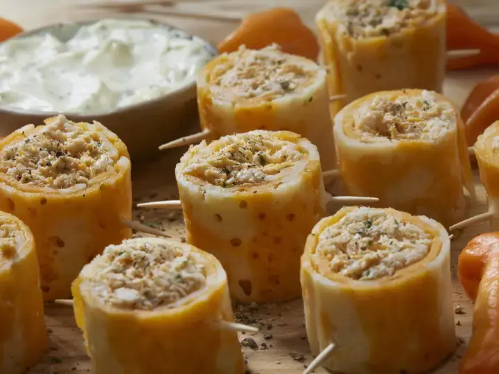 chicken pinwheel rolls