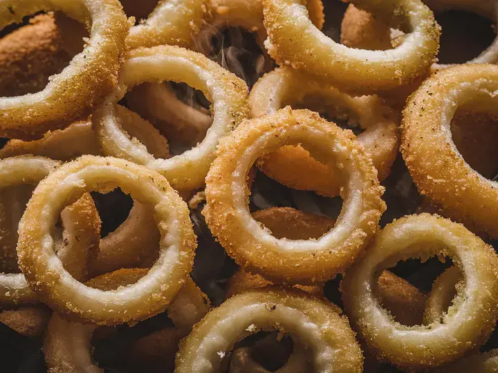 crispy onion rings