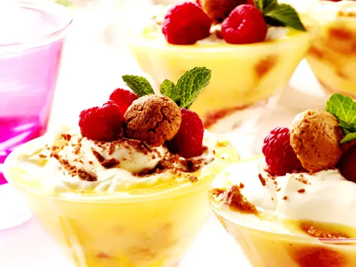 Cookies and Custard Treat