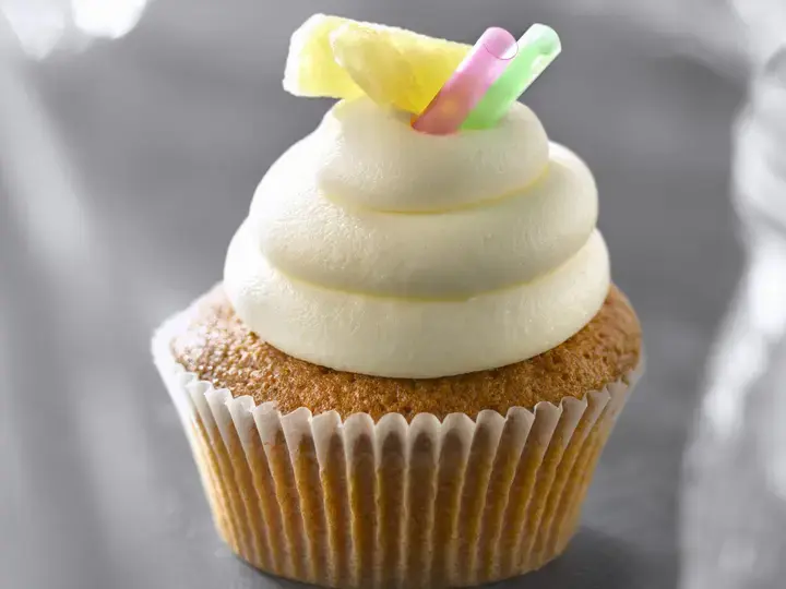 Pina Colada Flavored Cupcakes