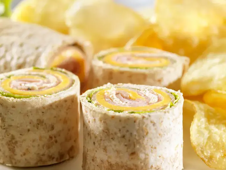 turkey and cheese roll ups