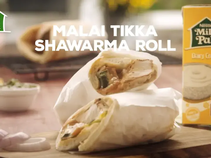 Malai Tikka Roll