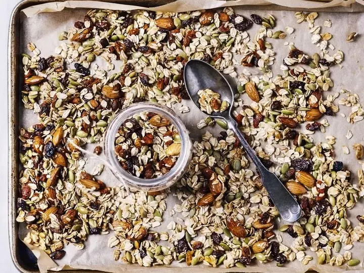 homemade grnola