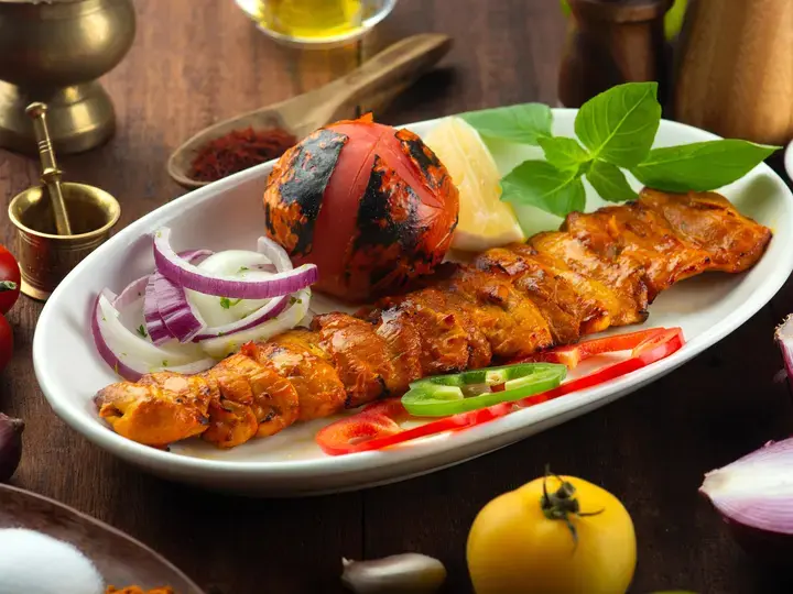 Tandoori Chicken Tikka Kebab