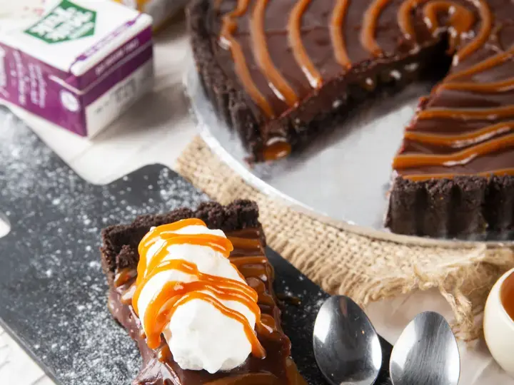 chocolate gnache pie