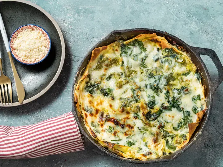 chicken and spinach pasta