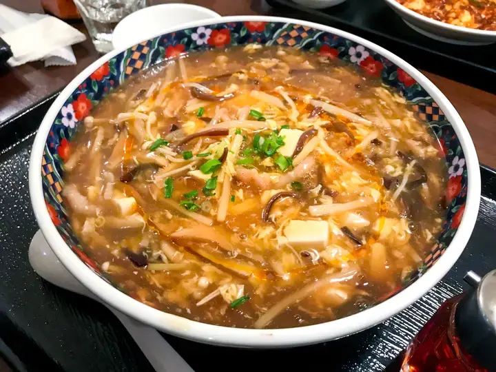 Hot and sour Chicken Soup