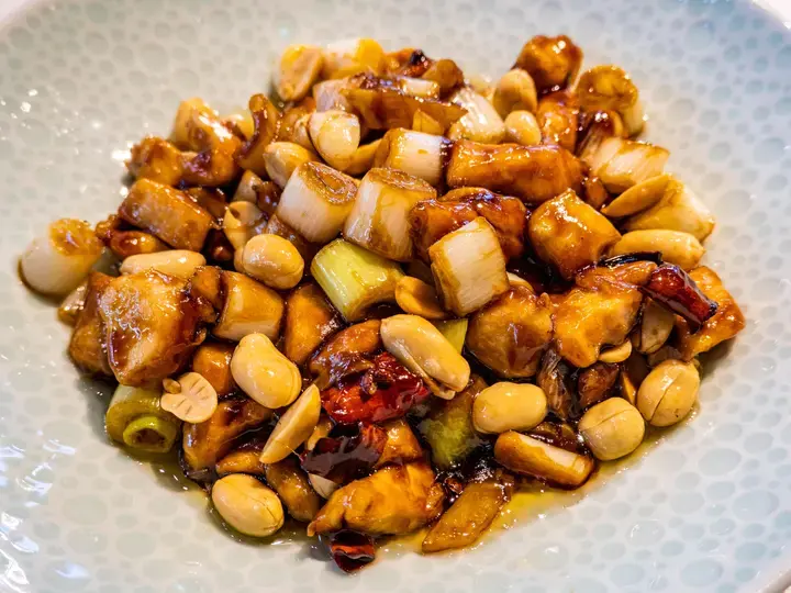 Peanut chicken stir fry