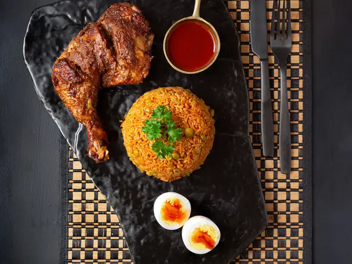 Barbecue Chicken and Rice