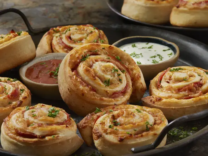 Turkey and Sun-Dried Tomato Pinwheel Wraps