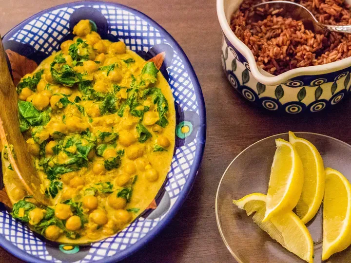 Creamy Butter Chanay