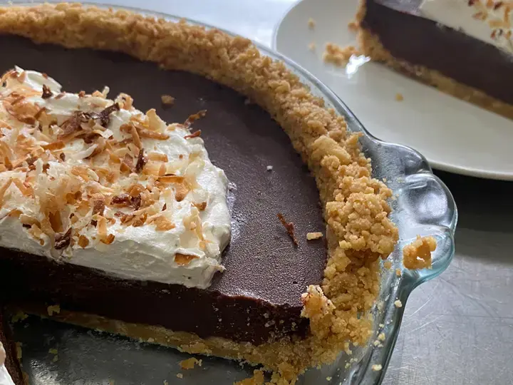 Coconut Chocolate Pie
