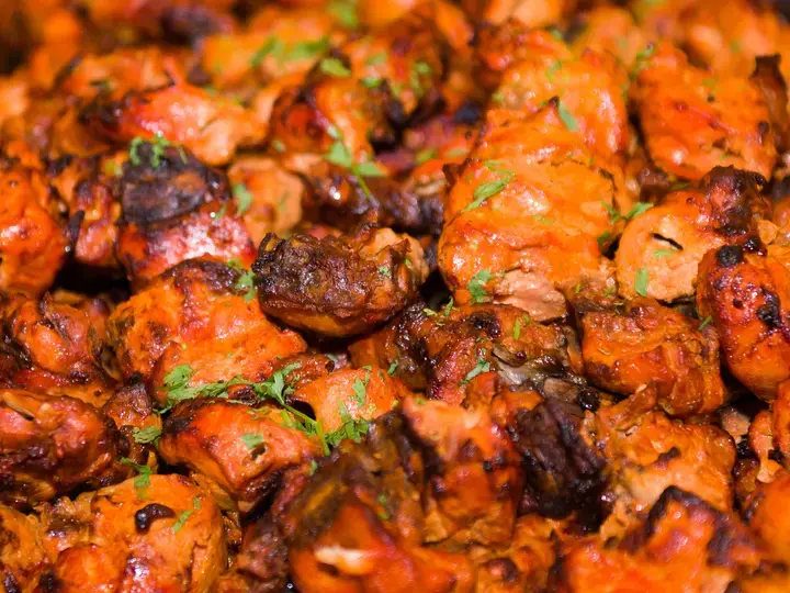 Chicken Cooked in Ghee