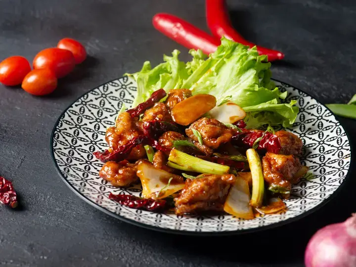 Fiery Szechuan Chicken