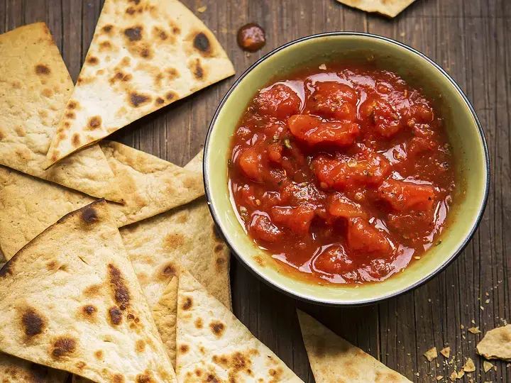 Salsa with Pita Chips
