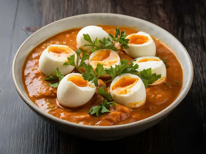 Easy Anda Chana Recipe