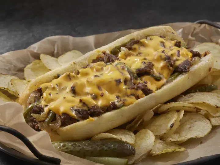 Chicken Cheese Steak Sandwiches