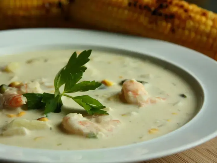Chicken corn soup