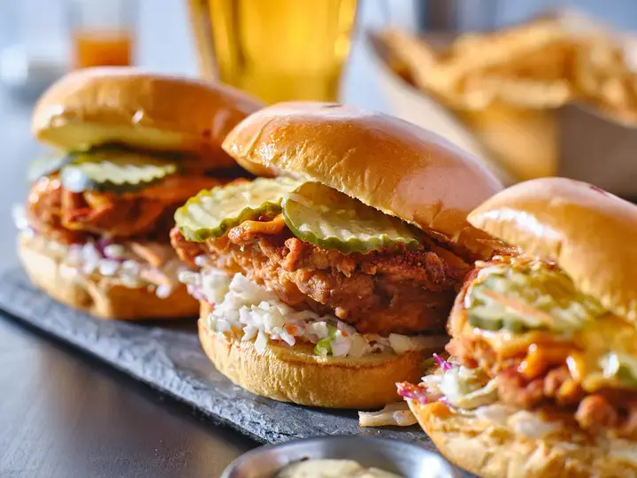 zesty chicken sliders