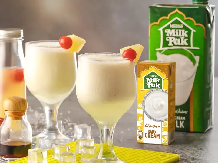 pineapple and coconut smoothie