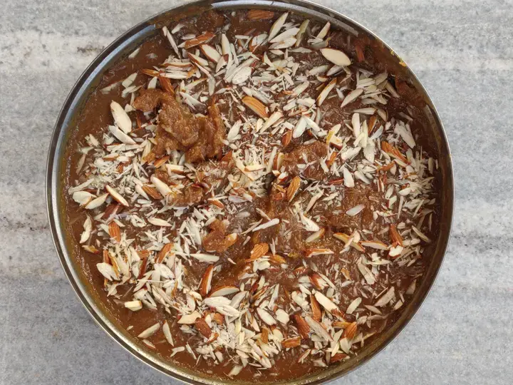 brown bread halwa