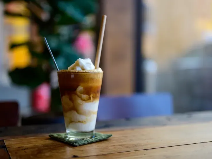 instant coconut latte