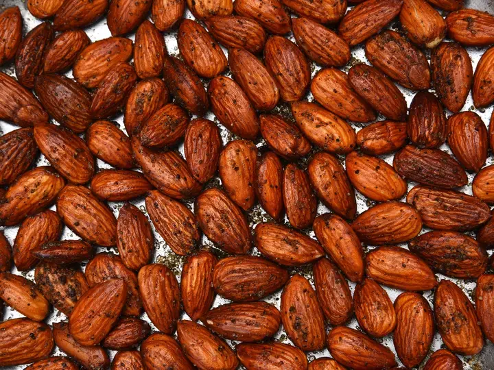Roasted Almonds with BBQ Seasoning