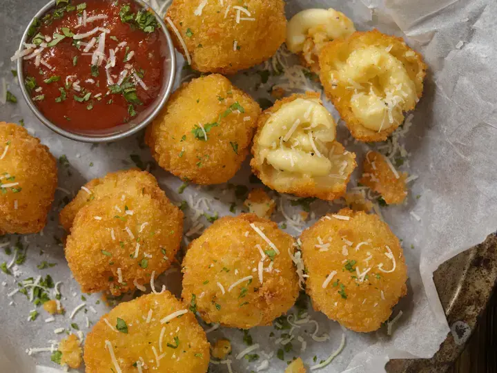 mac and cheese bites