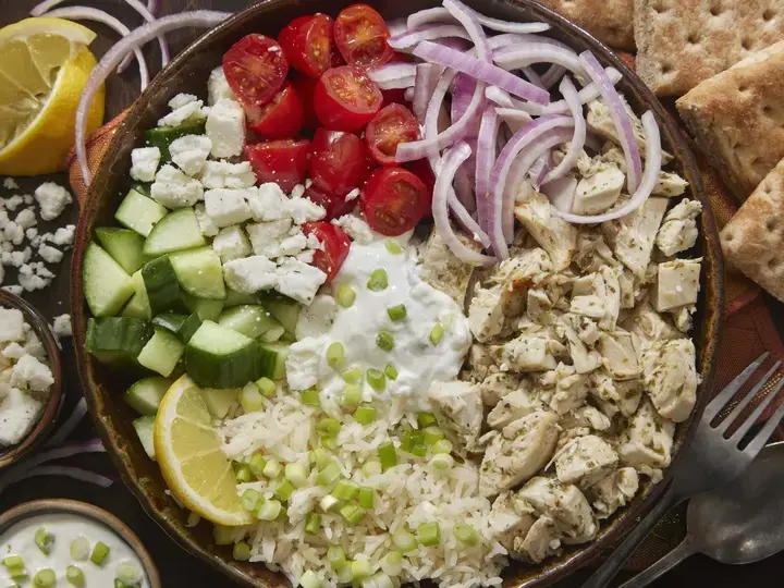 Halal Guys Style Chicken and Rice