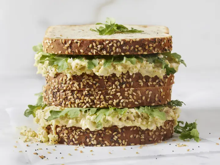 Curried Egg Mixture for Sandwich