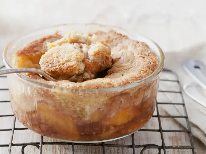 peach cobbler