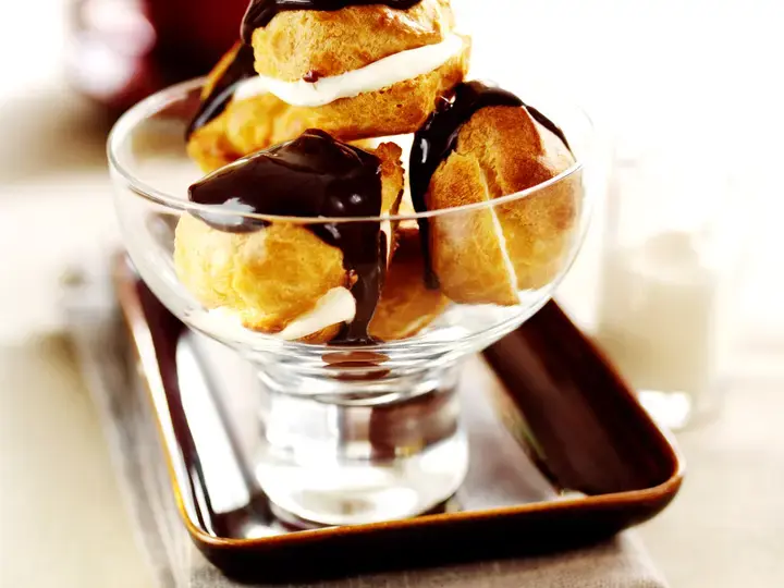 Chocolate Profiteroles