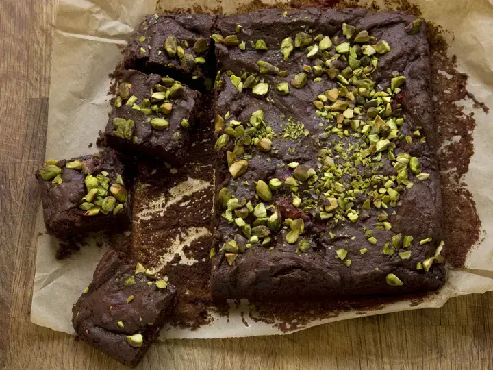Kunafa Chocolate Brownies