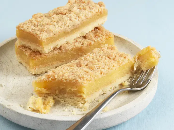lemon curd bars