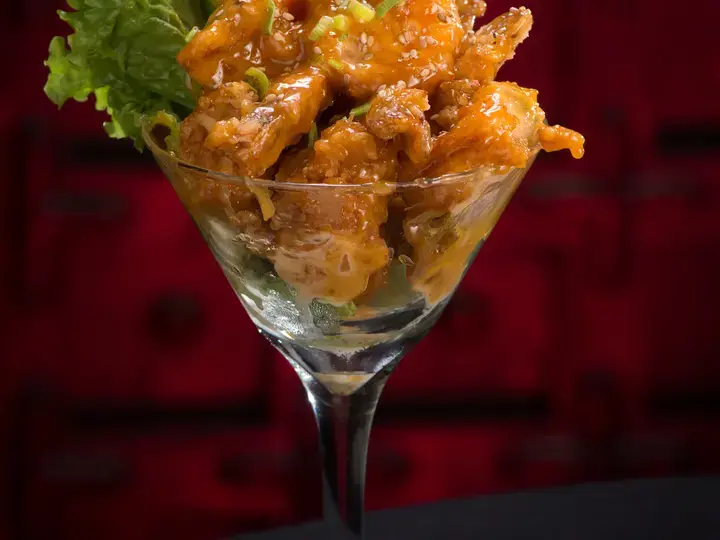 Dynamite Chicken or Shrimps