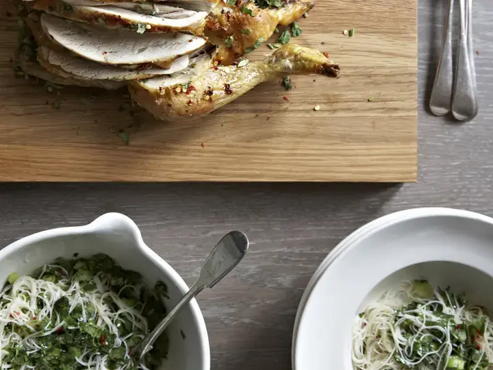 Oven Roasted Garlic Chicken