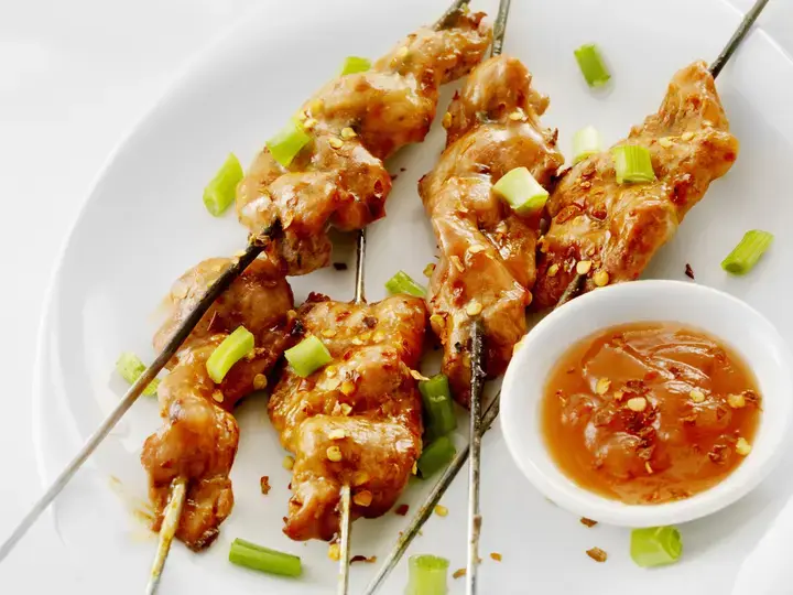 chicken skewers