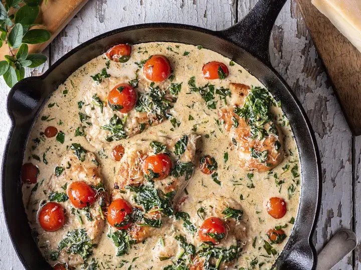 Chicken marry me pasta