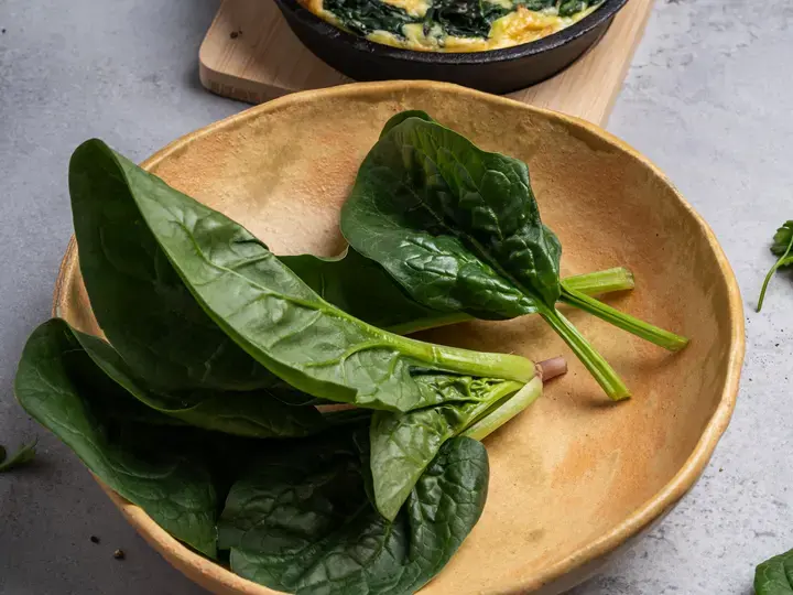 spinach frittata