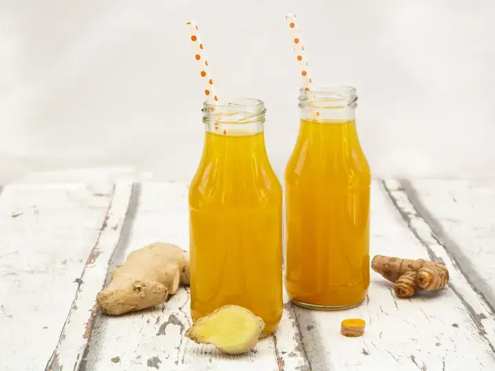 Orange Ginger detox drink