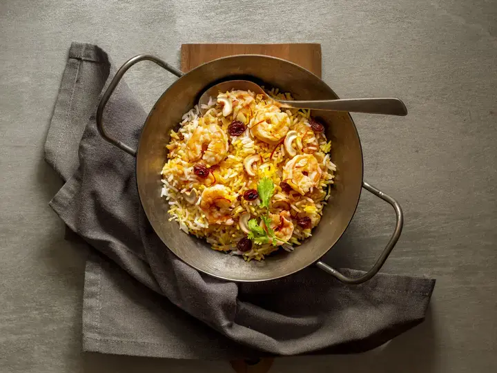 prawn biryani