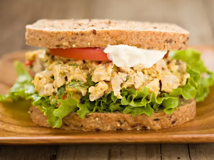 chicken spread sandwich